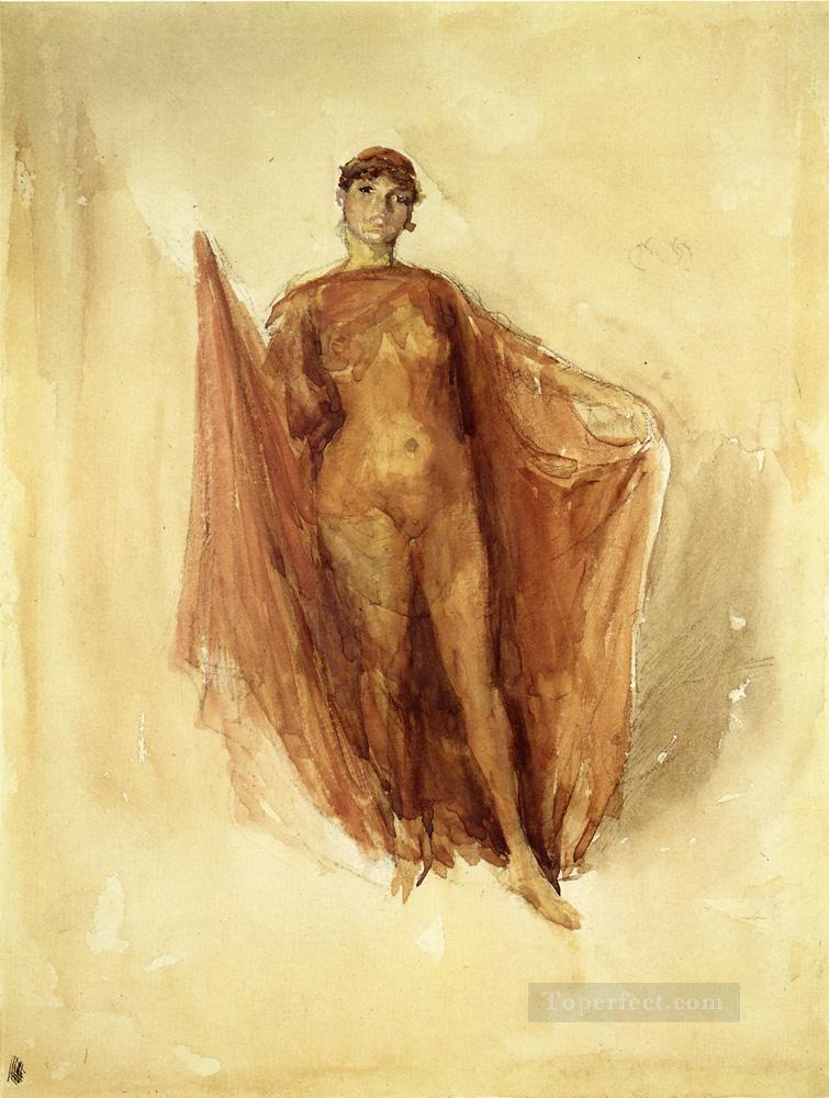 Dancing Girl James Abbott McNeill Whistler Oil Paintings